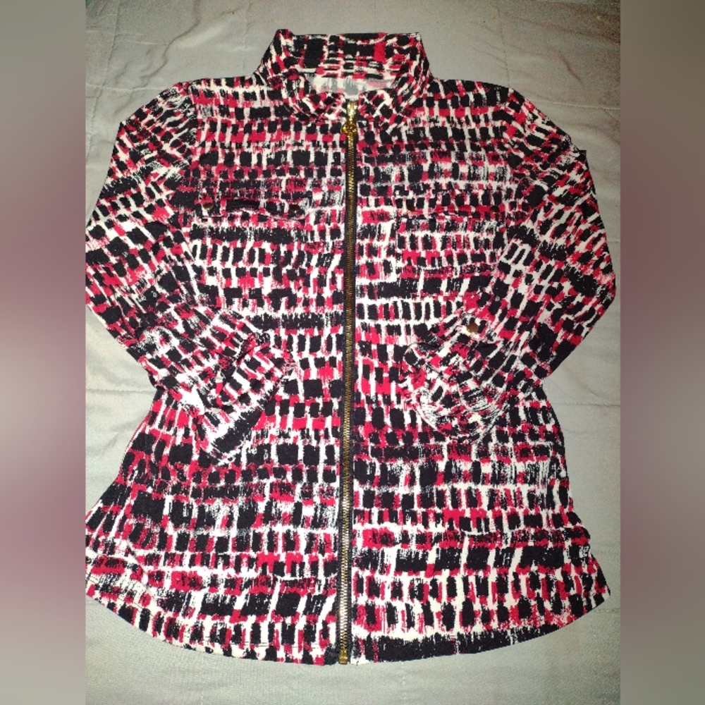 Anne Klein Women's Long Sleeve Blouse Size M